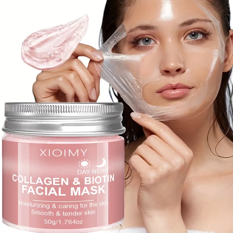 XIOIMY Collagen & Biotin Facial Mask - Lifestyle Shot