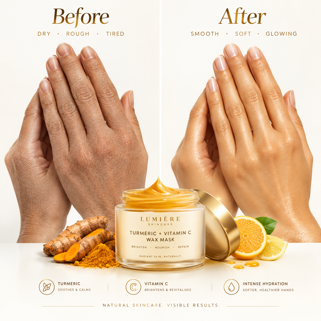 IOIOKISS Turmeric Mask - Before and After